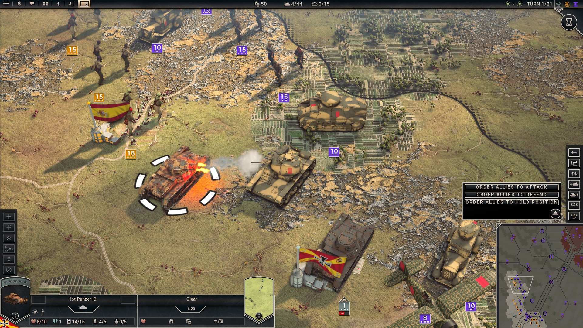 Panzer Corps 2. Spanish Civil War